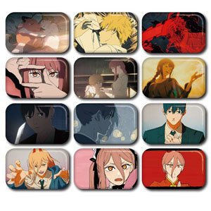 Chainsaw Man Marukaku Can Badge (Set of 12) (Anime Toy)