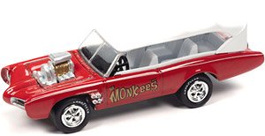 Monkees Monkeemobile Red / White (Diecast Car)