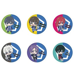 ブルーロック デフォルメ缶バッジ (6個セット) (キャラクターグッズ)