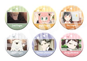 Spy x Family Chara Badge Collection Scene Picture (Set of 6) (Anime Toy)