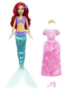 Disney Princess Toys, Ariel 2-In-1 Mermaid To Princess Doll (Character Toy)