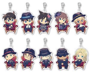 名探偵コナン トレーディングメタルチャーム Chair Ver. (10個セット) (キャラクターグッズ)