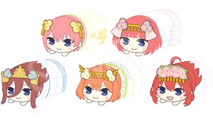 映画 五等分の花嫁 もちころりんぬいぐるみマスコット Vol.2 巫女Ver. (5個セット) (キャラクターグッズ)