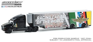 Kenworth T2000 Indianapolis Motor Speedway Wheel, Wings & Flag Transporter (Diecast Car)