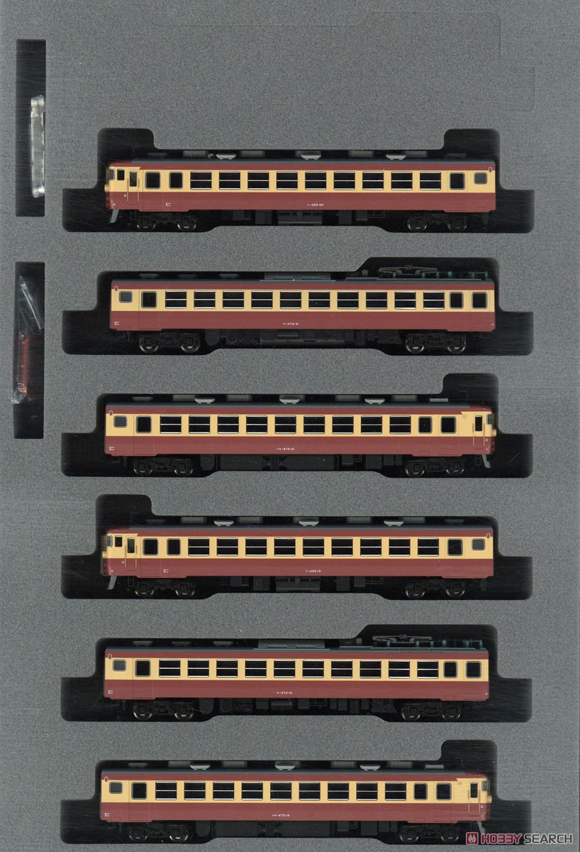 Series 475 Ordinary Express `Tateyama, Yunokuni` Six Car Standard Set (Basic 6-Car Set) (Model Train) 商品画像1