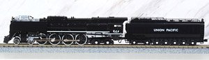 UP FEF-3 Steam Locomotive #844 (Black) (Model Train)
