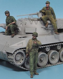 米軍 M18 ヘルキャット クルー (3体セット) (プラモデル)