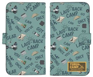 [Laid-Back Camp] Camp Goods Notebook Type Smart Phone Case 158 (Anime Toy)