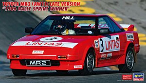 トヨタ MR2 (AW11) 後期型 `1986 ラリー スプリント ウィナー` (プラモデル)