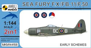Hawker Sea Fury F.X/FB.11 `Early Schemes` 2 in 1 (Plastic model)