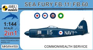 Hawker Sea Fury FB.11 `Commonwealth Service` 2 in 1 (Plastic model)