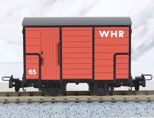 (OO-9) RNAD Enclosed-End Brake Van WHR Red (Model Train)