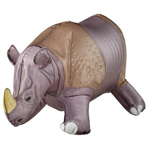 Adventure Continent Ania Kingdom Air Figure Cyrus (Great Indian Rhinoceros) (Animal Figure)