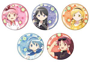 Puella Magi Madoka Magica Chara Badge Collection (Set of 5) (Anime Toy)