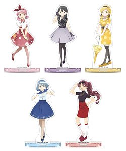 Puella Magi Madoka Magica Acrylic Stand Set (Set of 5 / w/Bonus Item Poster) (Anime Toy)