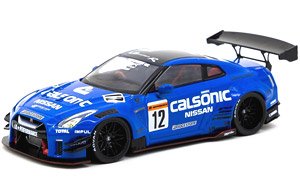 LB-WORKS NISSAN GT-R R35 type 2 Calsonic (ミニカー)