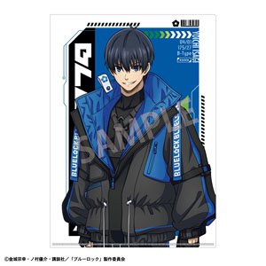 Blue Lock A4 Single Clear File Yoichi Isagi Cyber Punk (Anime Toy)