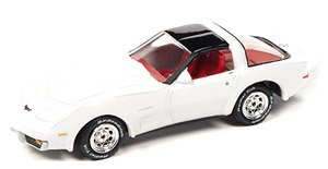 1982 Chevy Corvette Stingray Gloss White (Diecast Car)