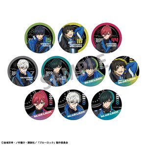 Blue Lock Trading Glitter Can Badge Cyber Punk (Set of 10) (Anime Toy)