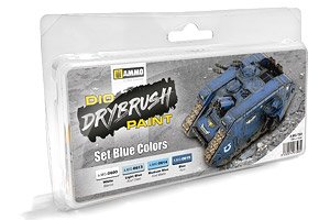 ダイオ ドライブラシペイントセット： ブルーカラー (塗料)