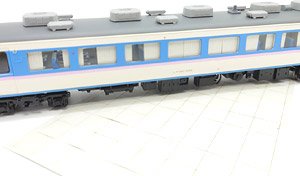 16番(HO) カーテンロング (灰) クローズ仕様 (44窓分) ペーパーキット (鉄道模型)