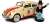 1963 VW ビートル イエロー `Free Parking` Mr. モノポリー フィギュア付 (ミニカー) 商品画像1
