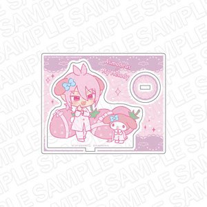 魔入りました！入間くん×サンリオキャラクターズ アクリルスタンド アスモデウス・アリス×マイメロディ (キャラクターグッズ)