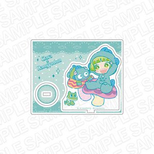 魔入りました！入間くん×サンリオキャラクターズ アクリルスタンド ウァラク・クララ×ハンギョドン (キャラクターグッズ)