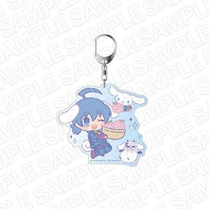魔入りました！入間くん×サンリオキャラクターズ デカキーホルダー 鈴木入間×シナモロール (キャラクターグッズ)