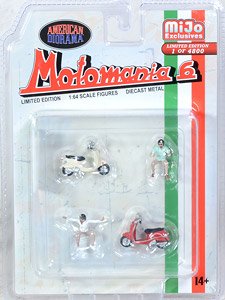 Figure Set - Motomania 6 (Diecast Car)