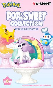 Pokemon Pop`n Sweet Collection (Set of 6) (Anime Toy)