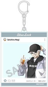 Blue Lock SNS Style Acrylic Key Ring Seishiro Nagi Parka (Anime Toy)