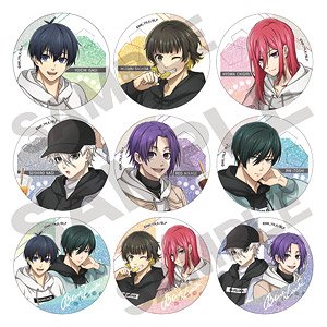 Blue Lock Trading Glitter Can Badge Parka (Set of 9) (Anime Toy)