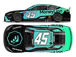 `タイラー・レディック` #45 マネーライオン TOYOTA カムリ NASCAR 2023 (ミニカー)