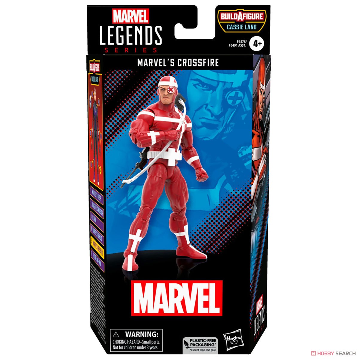 『マーベル』「マーベル・レジェンド」6インチ・アクションフィギュア MCUシリーズ クロスファイア［コミック］ (完成品) パッケージ1