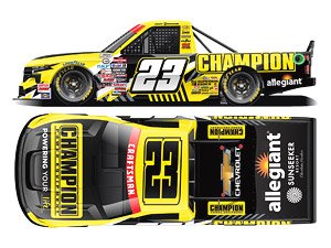 `グラント・エンフィンガー` #23 CHAMPION POWER EQIPMENT シボレー シルバラード NASCAR クラフツマン トラックシリーズ 2023 (ミニカー)