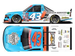 `ダニエル・ダイ` #43 GIUSEPPE`S STEEL CITY PIZZA シボレー シルバラード NASCAR クラフツマン トラックシリーズ 2023 (ミニカー)