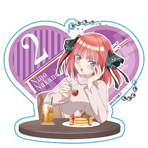 The Quintessential Quintuplets Acrylic Key Ring Nino Nakano Lunch Date Ver. (Anime Toy)