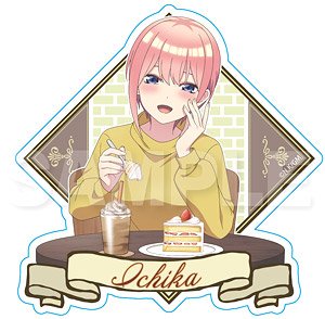 映画 五等分の花嫁 ダイカットステッカー 中野一花 ランチデートver. (キャラクターグッズ)