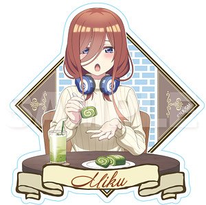 映画 五等分の花嫁 ダイカットステッカー 中野三玖 ランチデートver. (キャラクターグッズ)