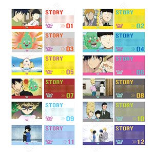 モブサイコ100 場面写アクリルブロック 1期 (12個セット) (キャラクターグッズ)
