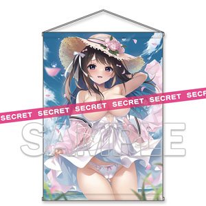 白もち桜描き下ろしいたずらな風が吹いて…▼X-RATEDタペストリー B2 (キャラクターグッズ)