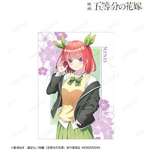 映画『五等分の花嫁』 描き下ろしイラスト 中野二乃 衣装交換ver. クリアファイル (キャラクターグッズ)