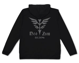 Mobile Suit Gundam UC Neo ZEON Thin Dry Parka Black S (Anime Toy)