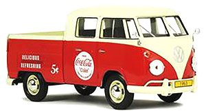 1963 フォルクスワーゲン タイプ2 (T1) ピックアップ `コカ・コーラ` ベンディングマシン付属 (ミニカー)
