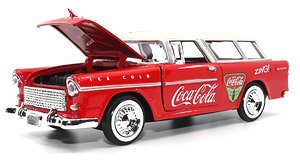 1955 Chevy Bel Air Nomad `Coca-Cola` (Diecast Car)