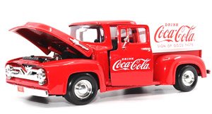 1955 Ford F100 `Coca-Cola` w/Cover (Diecast Car)