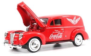 1940 Ford Delivery Van `Coca-Cola` w/Cooler (Diecast Car)