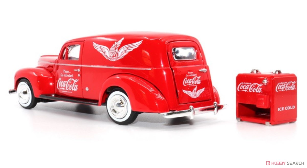 1940 Ford Delivery Van `Coca-Cola` w/Cooler (Diecast Car) Item picture2