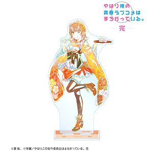 My Teen Romantic Comedy Snafu Climax [Especially Illustrated] Iroha Isshiki Japanese Style French Maid Ver. Ani-Art Big Acrylic Stand (Anime Toy)
